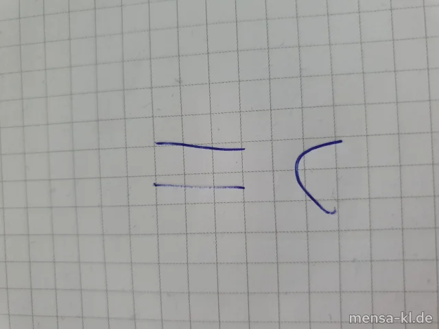 Heute leider keine vegane Pasta (Gl)