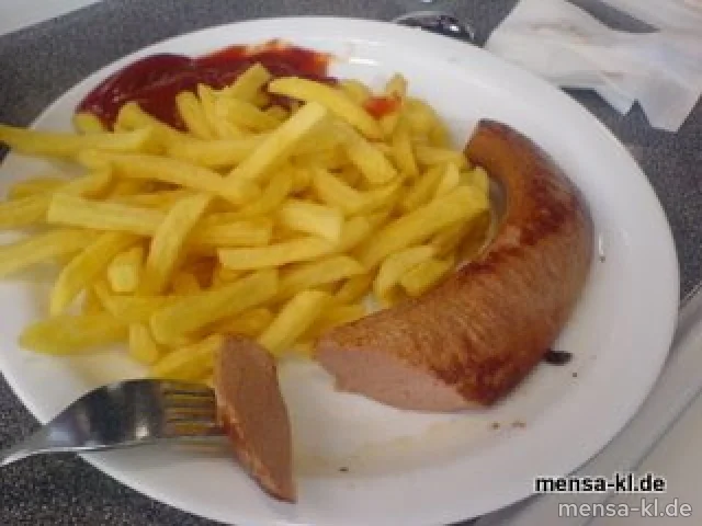 Grill-Lyoner (S/R/2/3/4) mit Pommes-Frites