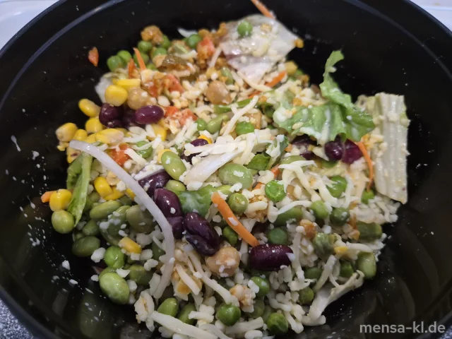 Sombrero - Bulgursalat, Kidneybohnen, Mais, Edamame, Käse &amp; American Dressing (1,4,5,Gl,La,Sw,So,G)