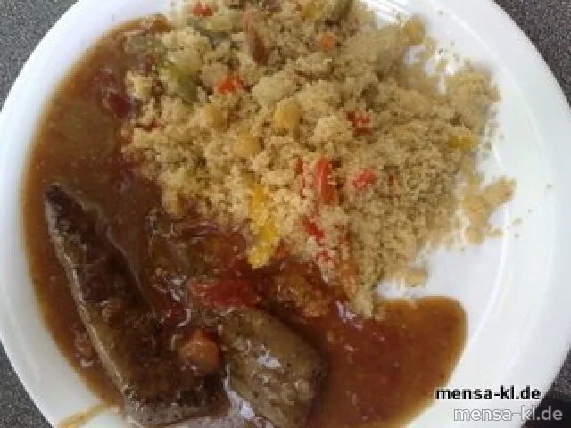 Zwei Lammfilets "Provencial" mit Kräuterjus und Cous-Cous
