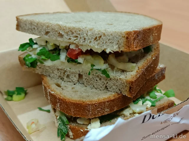 Vegane Bohnen Stulle (Gl,Sl)
