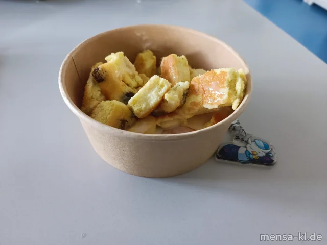 Kaiserschmarrn (Gl,Ei,La) mit Vanillesoße (La)