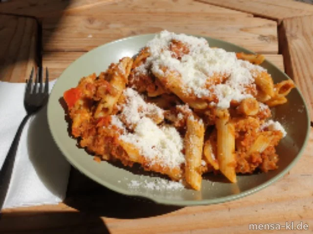 Penne mit Linsenbolognese (Gl,Sl)
