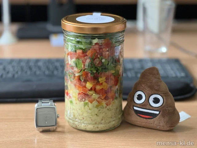 Salat im Glas ohne genauere Namensangabe