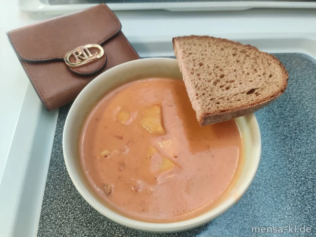 Canneloni One Pot (Gl,La,R), dazu eine Scheibe Bauernbrot (Gl)