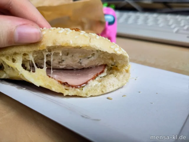 Panini mit Schinken und Käse (2,3,8,Gl,Ei,La,Sf,Se,S)