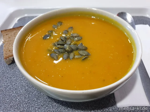 Kürbiscremesuppe (Gl,So)