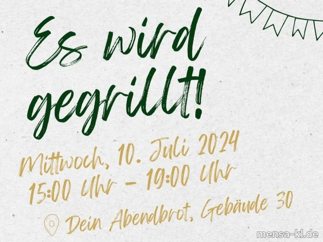 Das Studierendenwerk feiert heute ein Jahr "Dein Abendbrot". Details bei <a href="https://www.instagram.com/p/C9AFPlWNd3l/">@studierendenwerk_kl</a>.