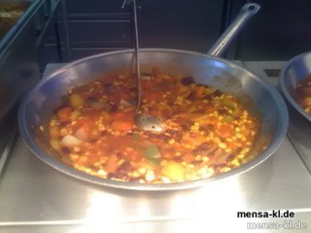 Mexikanische Gemüsepfanne (V), Sour Cream, Reis, Tortillas (2)