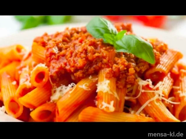 Penne mit Bolognese [<a href="https://goo.gl/maps/zfPuoCi3j5XDKBBQA">➡️ Davenportplatz 13</a>]