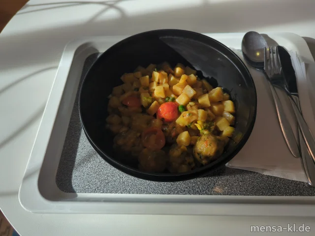 Köttbullar-Pfanne mit Kartoffeln und Gemüse (Ei,La,Sl) ⏰ Robotic Kitchen von 11:30 bis 14:30 Uhr